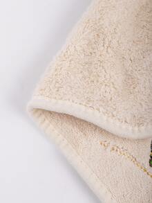 Car & Slogan Embroidered Washcloth - Multicolor - View 4