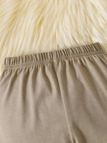 Baby Boy Striped Contrast Binding Bodysuit & Trousers - Multicolor - View 7