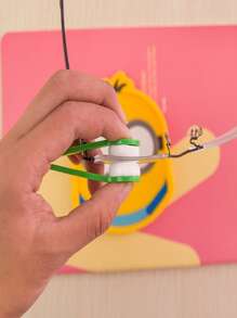 1入組便攜極簡眼鏡清潔刷 - 彩色 - 查看 3