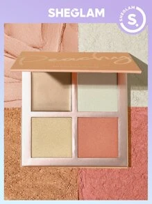 SHEGLAM 3D Pro Face Palette-Peachy - Peachy - View 1