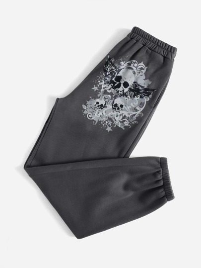Skull Graphic Sweatpants