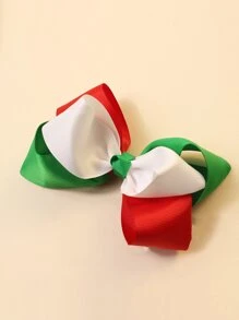 Toddler Girls Color Block Hair Clip - Multicolor - View 1