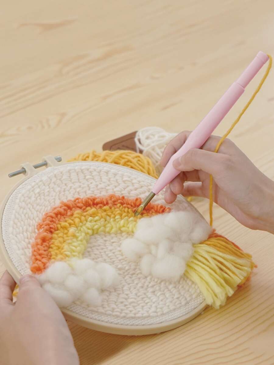 1 pieza Aguja de plástico - Multicolor - Ver 1