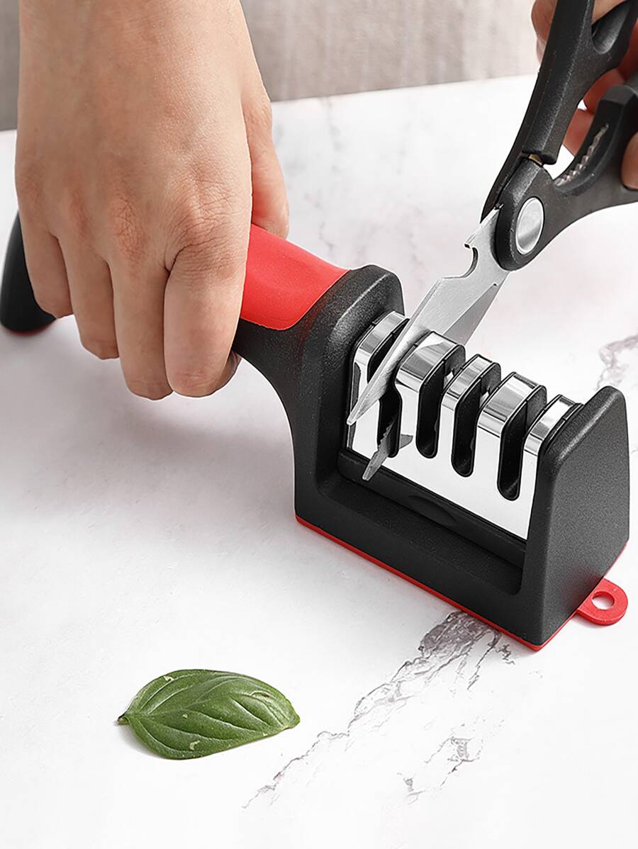 1 Máy Mài Dao Đa Năng, Máy Mài Dao Di Động, Máy Mài Dao Ba Giai Đoạn - màu đen - Xem 1