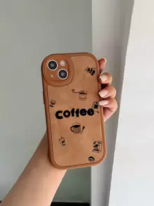 Letter Graphic Phone Case