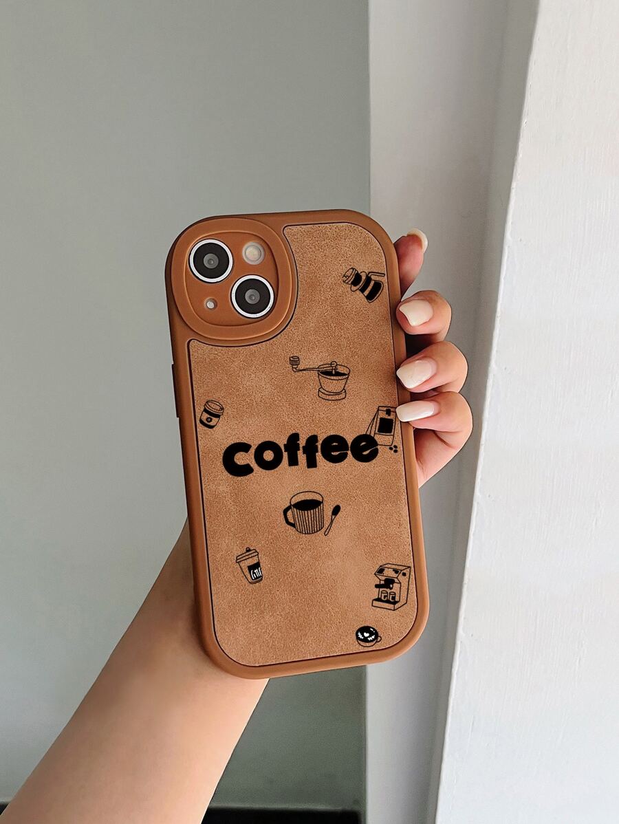 Letter Graphic Phone Case