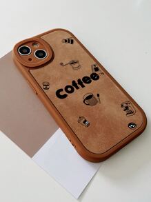 Letter Graphic Phone Case