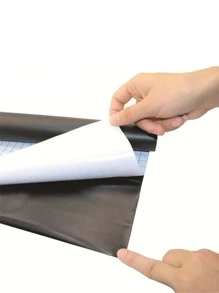 1pc Plain Color Chalkboard Adhesive Wallpaper - Multicolor - View 4