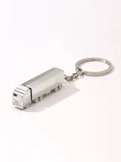 Street 1pc Men's Personalized Big Truck Keychain,3d Mini Car Model Keyring, Creative Gift For Children & Friends' Birthday Car Accessories Bag Charm Backpack For School Cute Goth Y2k Bag Accessories Lanyards With Id Holder Car Accessories Bag Charms Christmas