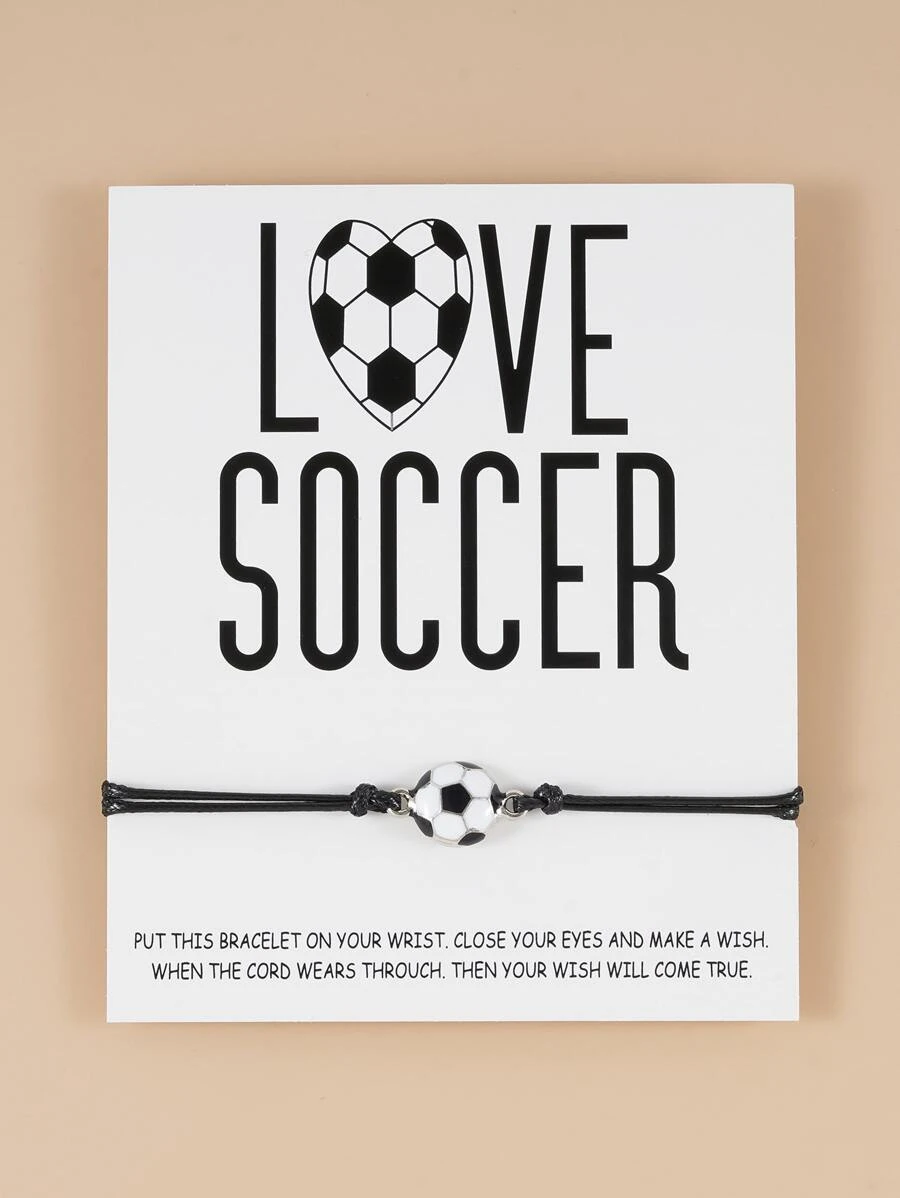 Vòng tay trang trí bóng đá - Bạc - Xem 1