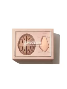 SHEGLAM Multi-Faceted Makeup Sponge Soft Makeup Blender For Foundation Highlighter Contour Blending Quick Drying Beauty Makeup Tool Brand Beauty Makeup Cosmetic For Women Girls Perfect For Fall Winter Ideal For Y2K Fancy Fashion Suitable For Birthday Present Halloween Party Ready Best Color