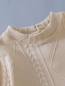 Toddler Girls Solid Tee & Joggers - Apricot - View 5