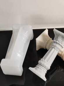1入組羅馬柱形狀DIY矽膠模具 - 白色 - 查看 6