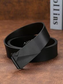 Thắt lưng Nam Giải trí - màu đen - Xem 1