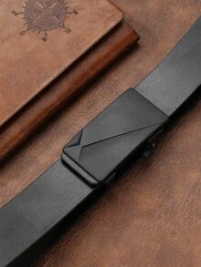 Thắt lưng Nam Giải trí - màu đen - Xem 3