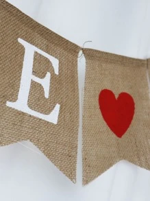 1pc Slogan Graphic Pull Flag - Multicolor - View 4