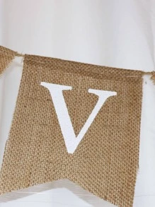 1pc Slogan Graphic Pull Flag - Multicolor - View 5