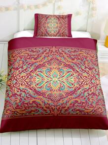 捲形花紋被套套裝不附帶內芯 - 彩色 - 查看 7