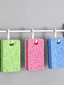 1 pieza de color al azar Olla Esponja de limpieza - Multicolor - Ver 2