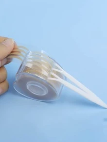 Eyelid Lift Strips,1Box Double-Eyelid Sticker & 2Pcs Tool Eyelid Tape Eye Cover Lifting Tape - Khaki - View 2