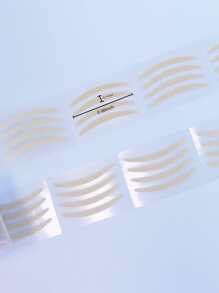Eyelid Lift Strips,1Box Double-Eyelid Sticker & 2Pcs Tool Eyelid Tape Eye Cover Lifting Tape - Khaki - View 3