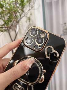 太空人設計手機殼 + 手機支架，適用於 iPhone 11、iPhone 13、iPhone 14 Pro Max - 彩色 - 查看 6