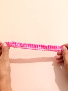 100 piezas Gorros de ducha desechables, gorro de baño de plástico transparente grande y grueso, resistente al agua para mujeres, artículos esenciales de hotel y viaje, accesorios para el cuidado del cabello, suministros de limpieza, cabello, barbería, herramientas para el cabello, productos para el cabello, cepillo de bordes, cepillo de peinado, accesorios de barbería, viaje, secador de pelo, artículos para el cabello, laca para el cabello, productos para el cabello rizado, tijeras para cortar el cabello, Navidad, barbería, accesorios de barbería, peluquería, secador de pelo, cepillo para el cabello rizado, equipos de peluquería - Rosa Fucsia - Ver 5