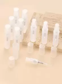 10入組2ML分裝香水空瓶,旅行必備 - 無色 - 查看 1