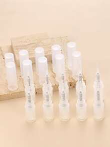 10入組2ML分裝香水空瓶,旅行必備 - 無色 - 查看 4