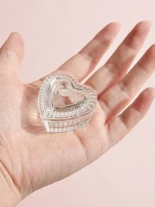 klimonla 1 件心形美甲笔清洁杯，美甲用品，美甲工具，美甲工具，返校，指甲，按压指甲的美甲工具 - 無色 - 查看 9