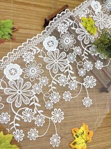 اكسسوارات ملابس DIY مطرزة بالزهور ذات لون واحد، مناسبة لديكور الملابس