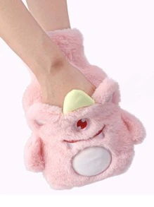 1 pieza Bolsa de agua caliente con diseño de dibujos animados de peluche al azar - Multicolor - Ver 3