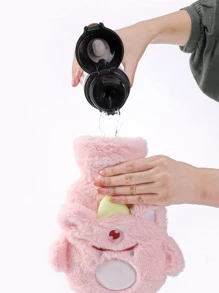 1 pieza Bolsa de agua caliente con diseño de dibujos animados de peluche al azar - Multicolor - Ver 6