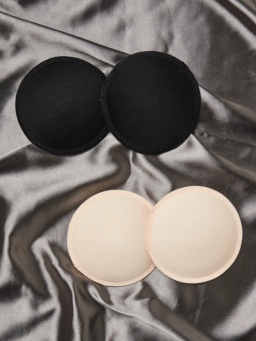 孕妇 2 包纯色防溢乳垫 - 彩色 - 查看 1