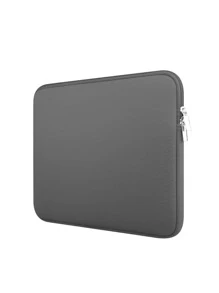 1pc 12 Inch iPad Bag Compatible With iPad - Grey - View 1