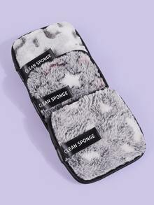 3pcs Makeup Remover Puff - Multicolor - View 4