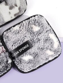 3pcs Makeup Remover Puff - Multicolor - View 5