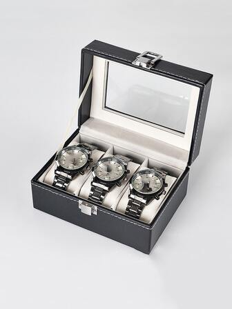 1pc Multi-grid Watch Storage Box