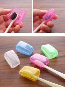 5 cái Hộp Bàn Chải Đánh Răng Màu Ngẫu Nhiên - Nhiều màu - Xem 5