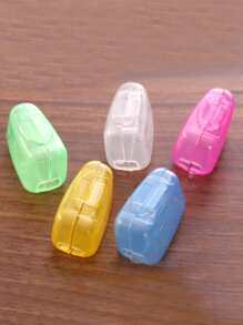 5 cái Hộp Bàn Chải Đánh Răng Màu Ngẫu Nhiên - Nhiều màu - Xem 6