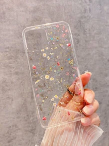 Ditsy Floral Phone Case Compatible With IPhone 11,IPhone 13,IPhone 14 Pro Max - Clear - View 2