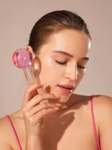 2pcs Facial Massage Ice Hockey - Pink - View 10