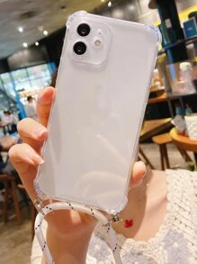 女用透明單肩包風格手機殼相容Iphone 15/15promax/15pro/15plus/11/12/13/14promax/xs/xr/11pro/11promax/12pro/12promax/13pro/13promax/7plus/14promax/12pro/12promax/13pro/13promax/7plus/14pro/14pro/144plus / 7plus/8plus/8/se2 創意超薄軟殼 - 無色 - 查看 1