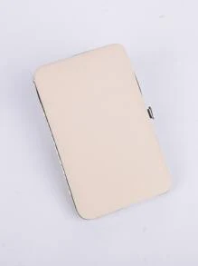 18 piezas set herramienta de arte de uña - Beis - Ver 3