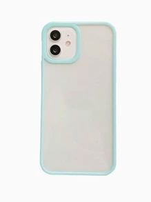 极简纯色透明亚克力手机壳，搭配浅绿色边框，适用于 17 Pro Max/17 Pro/17/17 Air/16 Pro Max/16/16 Pro/16 Plus/15/15 Pro Max/15 Pro/15 Plus/11/12/13/14 Pro Max/XS/XR/11 Pro/11 Pro Max/12 Pro/12 Pro Max/13 Pro/13 Pro Max/7 Plus/14 Pro/14 Pro Max/14 Plus/7 Plus/8 Plus/8/SE2/16E，是春季送礼佳品。 - 薄荷綠 - 查看 5