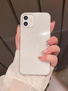 基本款手机壳 极简主义闪亮全覆盖软手机壳 兼容 iPhone 15/15pro Max/15pro/15plus/11/12/13/14pro Max/Xs/Xr/11pro/11pro Max/12pro/12pro Max/13pro/13pro Max/7plus/14pro/14pro Max/14plus/7plus/8plus/8/Se2 - 無色 - 查看 1