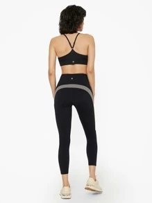 GLOWMODE 24" FeatherFit™ Body Illusion High-Rise Leggings - Black - View 7