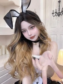 alicegarden Peluca sintética largo rizado - Multicolor - Ver 1