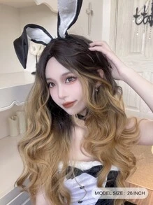 alicegarden Peluca sintética largo rizado - Multicolor - Ver 7