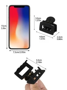 4 件装实心发夹，适合浓密头发，强力定型发夹，蝴蝶发夹，发夹，时尚发饰，适合女士休闲、学校用品、学院秋冬爪夹，适合度假装扮 - 彩色 - 查看 3